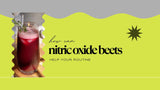 What are the benefits of nitric oxide organic beets?