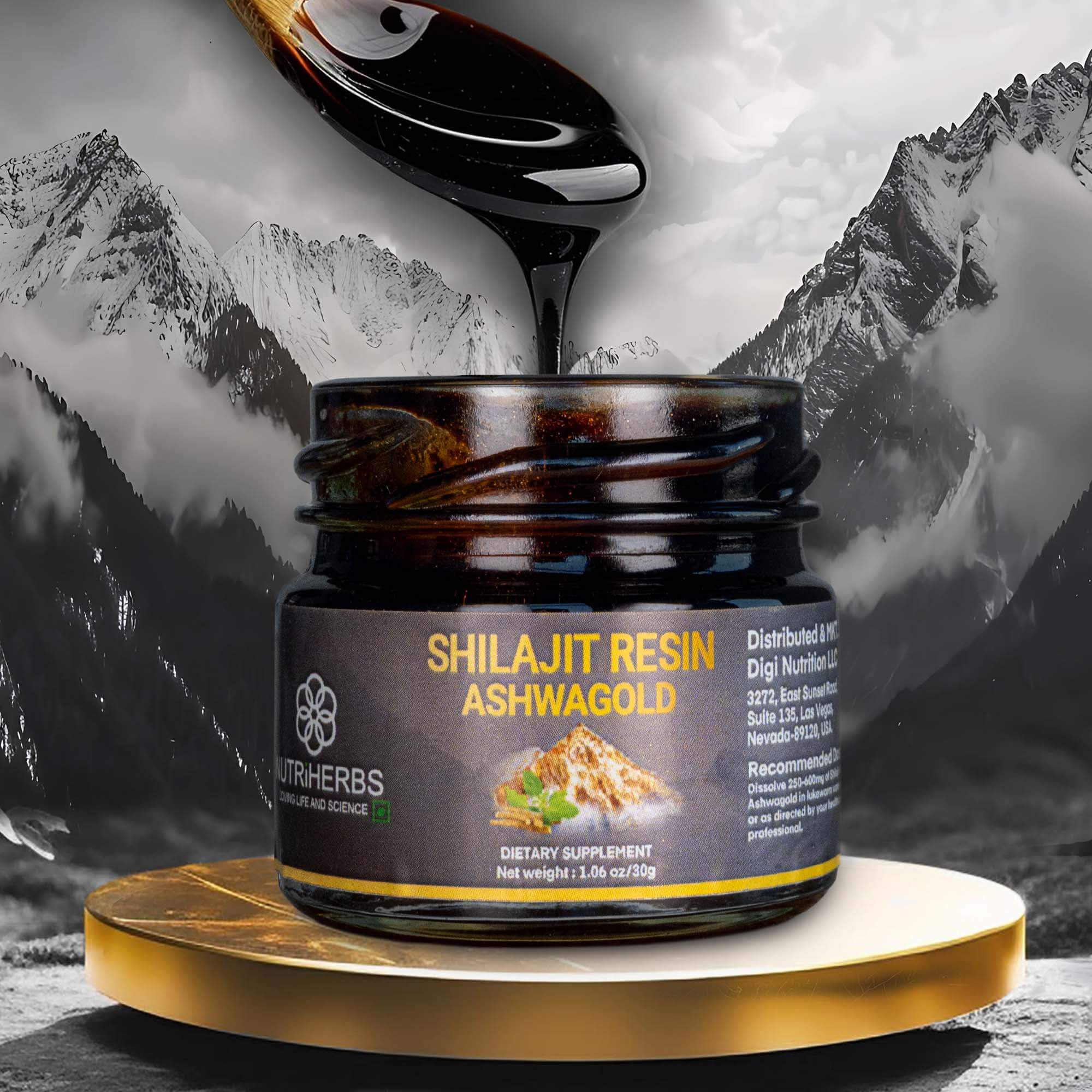 Shilajit Resin Ashwagold