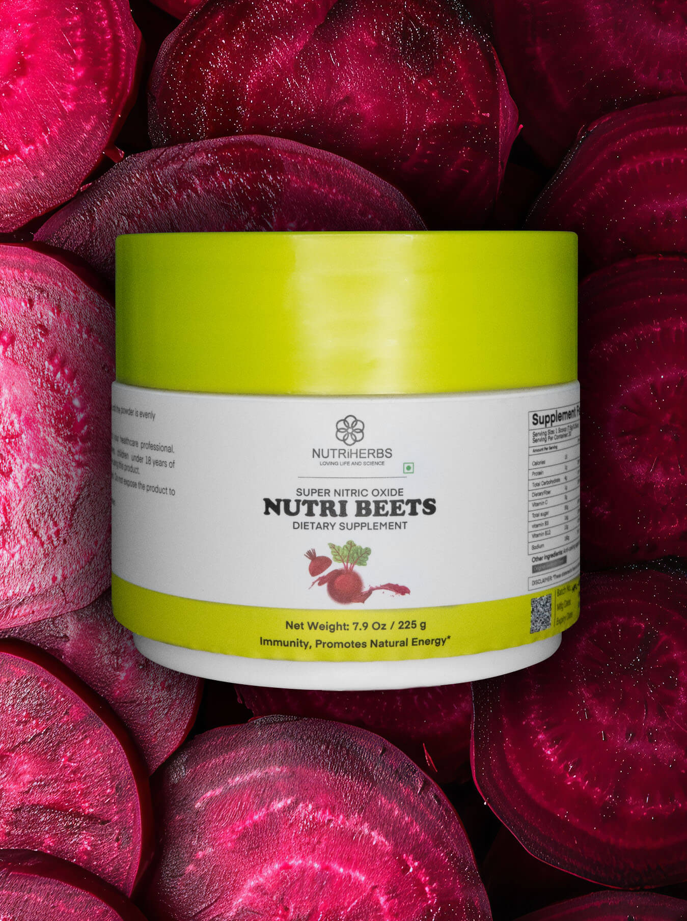 NUTRiHERBS Super Nitric Oxide Nutri Beets