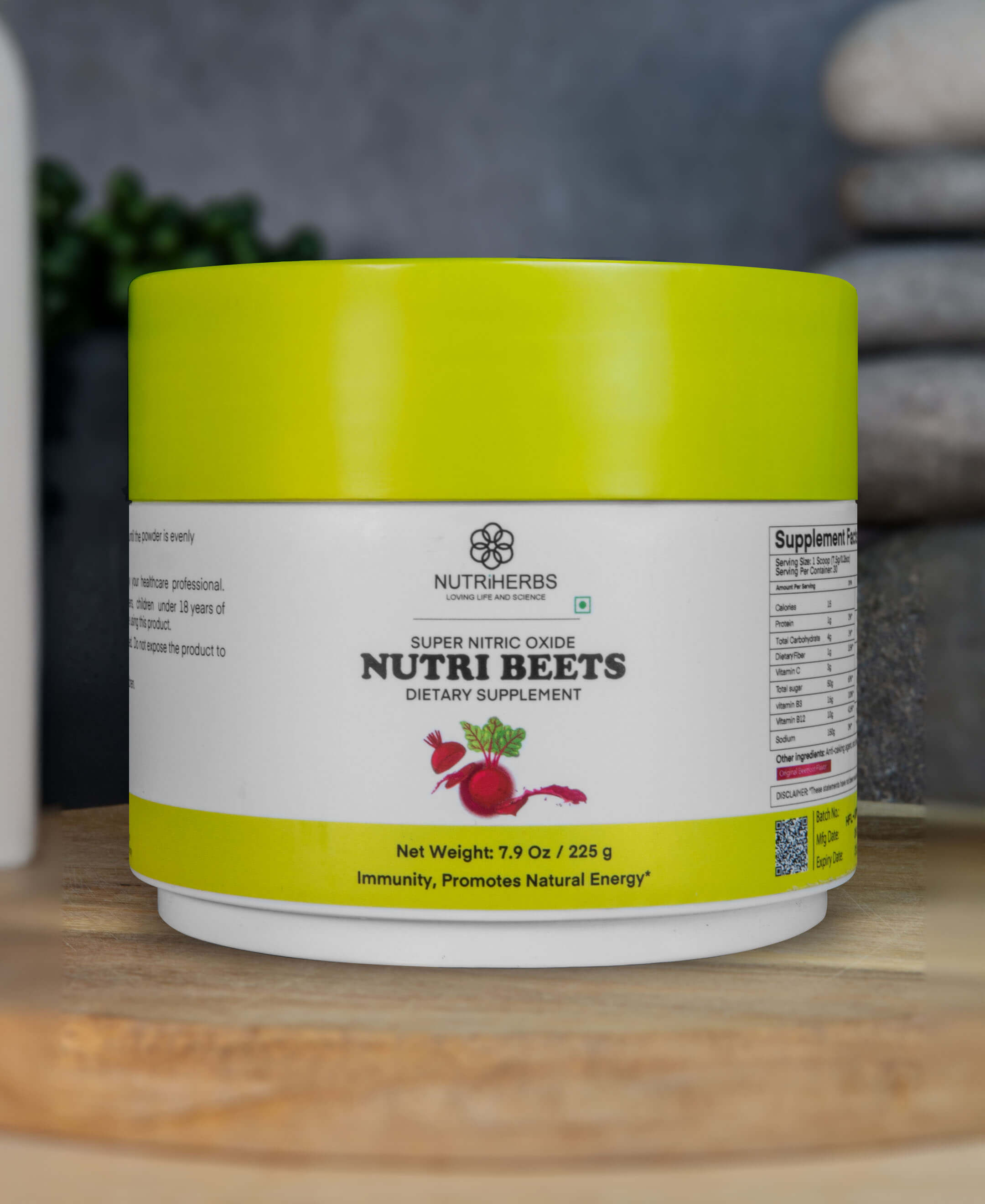 NUTRiHERBS Super Nitric Oxide Nutri Beets