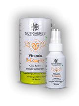 NUTRiHERBS Vitamin B Complex Oral Spray