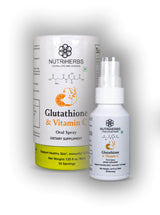 NUTRiHERBS Glutathione & Vitamin C Oral Spray