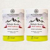 NUTRiHERBS Shilajit Resin with Saffron 60g